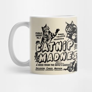 Catnip Madness Cute Cat Mug